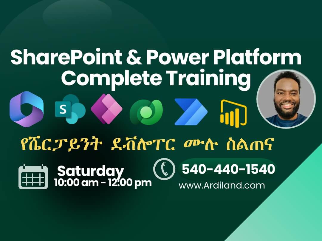 SharePoint and  Power Platform Developer Complete Training